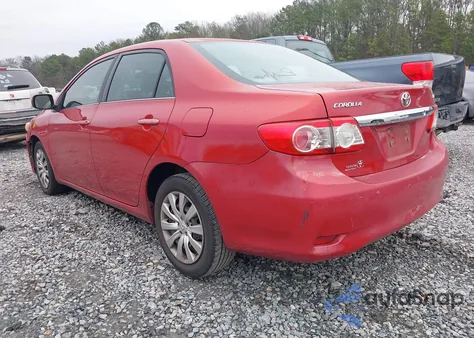 2013 Toyota Corolla Le из США, поврежденный, VIN 5YFBU4EE8DP151060